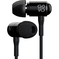 Govo Gobass 900 Wired In Ear Earphones With Hd Mic For Loud & Clear Call, 10Mm Powerful Drivers, Passive Noise Cancellation (Platinum Black)