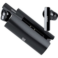 Govo Gobuds 902 True Wireless Earbuds -Titanium Drivers For 3D Stereo Sound, 20H Playtime,Gaming Mode, Type C, Noise Cancellation, Bt V5.0, With Premium Aluminium Case (Platinum Black)