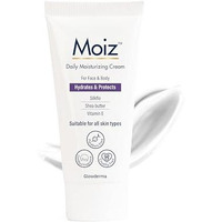 Moiz Daily Moisturizing Cream For Face & Body | Formulated With 9 Moisturizers | Suitable For Sensitive Skin | Paraben Free & Cruelty Free