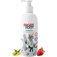Froot Root Germ Zap Face Wash Gel For Tweens And Active Kids (5-12), With Strawberries And Oranges Neem,Karanja,Manjishtha And Amahaldi,Safe For Kids, No Soap, Parabens/Sulphates,100Ml