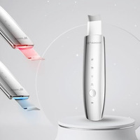 Numour B.O.S.S. Sonic Scrubber | White Heads & Black Head Remover Tool | Advanced Ultrasonic & Ems Technology With Led Blue & Red Light Therapy For Face | Deep Cleansing, Skin Lifting, Acne Reduction, Anti-Aging
