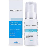 Epure Derma Multi- Action Moisturizer Crme | Hyaluronic Acid + Peptide Blend | Barrier Repair + Botanical Trio | Ultra-Light And Deep Hydration For Daily Use | All Skin Types | For Men & Women 50G