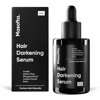 Masofta Anti Grey Hair Darkening Serum | Limits Hair & Beard Greying | Promotes Shinier Hair | With Arcolys, Melano Gray, Biotin & Bhringraj For Both Men & Women, 30Ml