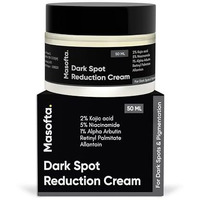 Masofta Dark Spot Reduction & Removal Cream For Melasma, Pigmentation, Acne Marks, Blemishes, Underarms, Neck, Knees & Knuckles | Dark Spot & Patch Corrector | With Kojic Acid, Alpha Arbutin & Niacinamide | For Men & Women | 50G