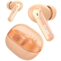 Truke New Launch Buds Echo True Wireless In Ear Earbuds With 24-Bit Spatial Audio, 13Mm Titanium Driver, Dual Pairing Ear Buds, 40Ms Latency, 70H Battery Fast Charge Tws, Quad-Mic Enc, Bt 5.4(Orange)