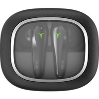 Truke New Launch Crystal Dyno Leather Finish True Wireless In Ear Earbuds W/Spatial Audio, 70H Battery Fast Charge Ear Buds, 13Mm Driver Hifi Sound Tws, 40Ms Ultra Low Latency, 4Mics Enc- Ravenblack