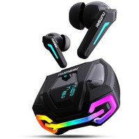 Number Super Buds Gt M9 Anc (32Db) Truly Wireless In Ear Earbuds With 60H Playtime, Dual Pairing Ear Buds, 35Ms Low Latency, 13Mm Speakers, 4Mic Enc, Bt 5.4, Fast Charging, Made In India (Glass Black)
