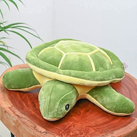 Firstly Traders Soft Toys For Girls | Plush Pillow For Girls | Stuff Toys For Girls | Adorable Green Turtle (40Cm)
