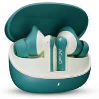 Acwo Dwots 313 Wireless Earbuds | 65Hrs Playtime | 50Ms Low Latency | 3 Preset Eq Modes | Ipx5 Water Resistant | Hyper Boost Charging  10Mins Charge = 120Mins Playtime (Cool Green)