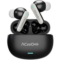 Acwo Dwots 727 V2 New Version, In-Ear True Wireless Earbuds, 42-Hour Playtime, Pure Audio Technology, 25Db Anc, Sonic Shield Enc With 4 Mics, 40Ms Low Latency, Hyper Boost Charging (Baby Blue)