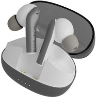 Acwo Dwots 535-V2 In Ear Truly Wireless Earbuds, Made In India, 60H Playtime, 50Ms Low Latency, Auto Connect With Bluetooth V5.4, 10Mm Bass Boom X Drivers, Luxe Grey