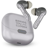 Acwo Dwots 737 Wireless Earbuds | 70Hrs Playtime | Up To 32Db Anc | Bluetooth V5.4 | Hyperboost Charging  10Mins Charge = 120Mins Playtime (Mercury White)