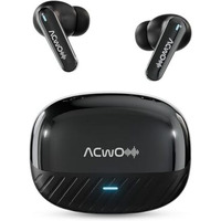 Dwots 333 | 120Hrs Playtime | Hexa Mics With Hybrid Anc & Ai-Enc | 48Db Noise Cancellation | 50Ms Low Latency | Dual Device Connectivity - Raisin Black