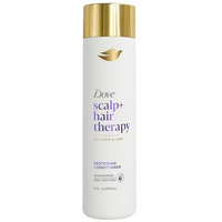 Dove Scalp + Hair Therapy Sulphate Free Density Boost Restoring Conditioner With Niacinamide And Zinc-Peptides For Visibly Denser Hair,1