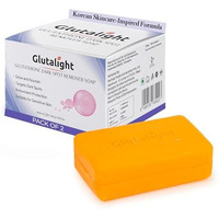 Glutalight Glutathione Dark Spot Remover Soap | Korean Skincare Hydrating Soap | Hyaluronic Acid, Niacinamide & Ceramide | Achieve Glass Skin Glow | Even Skin Tone & Fades Hyperpigmentation |Pack Of 2
