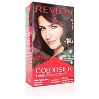 Revlon Colorsilk Permanent Hair Color For Women, Salon Quality Hair Colour At Home With Up To 100% Grey Coverage, Pro-Keratin, No Ammonia, Up To 8 Weeks Of Colour, Deep Burgundy 3Db (Pack Of 1)