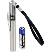 Magicwand Round Moon Shaped Light Steel Torch With Convex Cree Ledmoon Torch With Shirt Clip