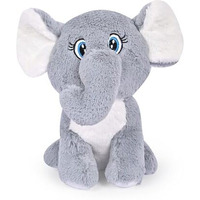Besties Kids Sitting Grey Elephant Soft Toy For Girls/Kids | Stuffed Plush Animal | Ideal For Birthdays & Special Occasions - Height 30 Cm