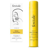 Foxtale Spf 70 Niacinamide Dewy Sunscreen With Pa++++ For Dewy Sun Protection | Prevents Tan | Lightenweight, Non Greasy, No White Cast | Anti-Tan Formula | For Men & Women | 50 Ml