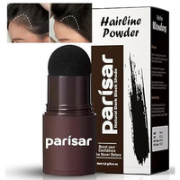 Parisar Pharma Natural Hairline Powder, Hair Shading Sponge Pen, Hairline Shadow Powder Stick, Quick Hair Root Touch-Up - Black, 1 Count