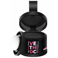 Vetmoc Cover-Up Hair Powder- Black, Helps Cover Grey Roots & Bald Spots Instantly, Highly Pigmented, Fuller And Denser, Long-Lasting & Matte Finish, Super-Fine Powder For Flawless Application, 4Gm