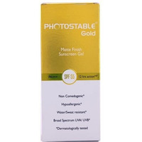 Photostable Gold Matte Finish Sunscreen Gel Spf 55 Pa+++ For All Skin Types 50 Gm (Pack Of 1 X 50Gm)
