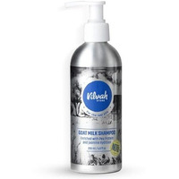 Vilvah Store Goat Milk Shampoo, For Dry & Frizzy Hair With Pea Protein And Goat Milk, Strong & Shiny Hair, No Sulfates, No Paraben, Shampoo For Men And Women (200 Ml (Pack Of 1))