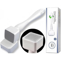 Derma Stamp For Hair & Beard Regrowth, 0-3Mm Titanium Micro Needle, Facial Derma Roller With Microneedling Kit For Face Skin Acne Repair, Reusable Derma Pen