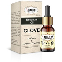 Khadi Omorose Clove Bud Essential Oil | Pure, Natural & Undiluted For Hair, Skin & Tooth (12 Ml)