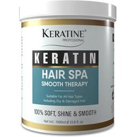 Keratine Professional Premium Keratin Hair Spa Smooth Therapy | 100% Soft, Shine & Hair Repair | Infused With Brazilian Nut And Keratin | Treatment Protein Spa - Conditioning For Dry Damaged,1 Count