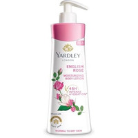 Yardley London English Rose Moisturizing Body Lotion With Germ Shield| Infused With Rose & Geranium Oil| Daily Use Hand & Body Lotion With Vitamin C & B3 For Women| 400Ml