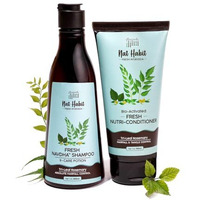 Nat Habit Trileaf Rosemary Shampoo And Conditioner For Women & Men Hair Fall Control, Dry And Damaged Hair