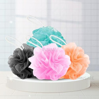 Insime Body Loofah For Bathing For Women Men Kids (Pack Of 4)|Extra Soft Bath Sponge For Bathing & Loofah For Women Men|Body Wash Bath Scrubber For Bathing|Exfoliating Bathing Scrub Lofas - 60G