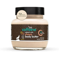 Mcaffeine Body Butter For Dry Skin For Both Women And Men | Shea Butter Moisturizer With Cocoa Butter & Caffeine | Body Cream For 72Hrs Moisturization | Non-Sticky For All Skin Types (100Gm)
