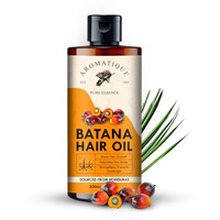 Aromatique Pure Batana Oil For Hair Growth By Dr Sebi Sourced From Honduras, Cold Pressed Oil, Derived From Palm Nut Oil For Hair & Skin (200 Ml)