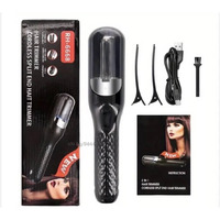 Kiyu Cordless Split End Hair Trimmer Machine | Rechargeable Electric Split Ends Remover Tool For Dry, Damaged, Curly, Frizzy Hair | 2-In-1 Automatic Split End Cutter For Men & Women