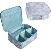 Niwlix Travel Makeup Cosmetic Organizer Bag Travel Pouch Cosmetic Bag Pouches For Women Toiletry Bag Makeup Bag For Women Travel Kit Makeup Pouch (Grey)
