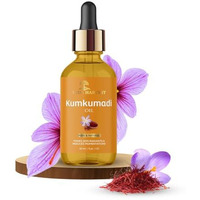 Veda Harvest Kumkumadi Oil/Kumkumadi Tailam For Glowing Skin|Brighten Skin|Acne And Pimples|For Dark Spots,Wrinkles And Pigmentation| Brightening Oil|All Skin Types & No Side Effects|30Ml