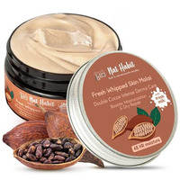Nat Habit Double Cocoa Moisturiser, Skin Malai, Body Cream, Body Butter, Cold Cream Winter | Extreme Dry Skin, 48 Hr Moisture, Shea, Cocoa Butter, Milk, Body Lotion - 120Ml