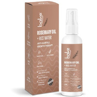 Bake Rosemary Oil Hair Growth Serum Spray With Rice Water & Methi Dana | For Hair Fall, Hair Regrowth & Keratin Treated | Strengthen Hair Follicles | For Women & Men | 100Ml (Rosemary Spray - 100Ml)