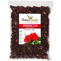 The Forest Herbs Natural Care From Nature Raw Hibiscus|Dry Hibiscus Flower|Rosa-Sinensis For Hair Care&Facepack|Gudhal Ka Phool For Hair Growth,Skin Care| Pure Raw Form (100G (Pack Of 1)),(1 Count)