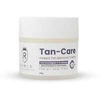 Rawls Tan Care Cream For Instant Tan Removal In 15 Min & Helps To Restore Radiant Glow ,Enriched With Coconut & Carrot Seed Oil, And Olive Oil For All Skin Types - 100 Ml