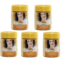 Dhathri Kasthuri Manjal Powder To Reduce Acne, Dark Spots And Marks | Wild Turmeric Powder For Tan Removal| Kasturi Haldi Powder For Face And Body - Pack Of 5