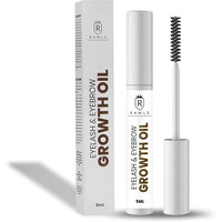 Rawls Eyelash & Eyebrow Growth Oil For Thicker & Fuller Eyebrows & Eyelashes Enriched With Almond Oil, Castor Oil, And Vitamin E | Sulphate & Paraben Free - 5 Ml