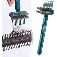 Hodaqe Hair Brush Cleaner Brush Tool For Hair Brush Cleaner Comb Mini Hair Dirt Remover Brush