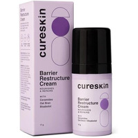 Cureskin Barrier Restructure Cream | Nourishes And Repairs | Ceramides, Oat Bran, Bisabolo (17 G)