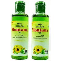 Sbl Montana Hair Oil [Pack Of 2] [200 Mlx2 ,400Ml] Hair Oil (400 Ml)