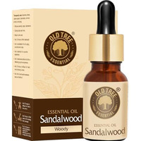 Old Tree Pure Sandalwood Essential Oil For Fragrance, Skin, Bathing (30Ml) - Chandan Oil With Dropper For Stress Relief & Relaxation - Organic Oil For Aromatherapy, Diffuser, Soap & Candle Making