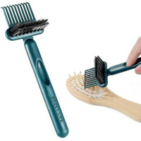 Insime 2 In 1 Premium Hair Brush Cleaner | Comb Cleaner Brush Tool Hairbrush Cleaner | Effective Hair Cleaning Brush Comb For Easily Removing Hair And Dust From Combs And Brushes