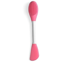 Sloane Silicone Face Scrubber Multipurpose, 2 In 1 Facial Cleansing Brush, Handheld Face Wash Brush For Pore Cleansing, Gentle Exfoliating, Removing Blackhead Brush